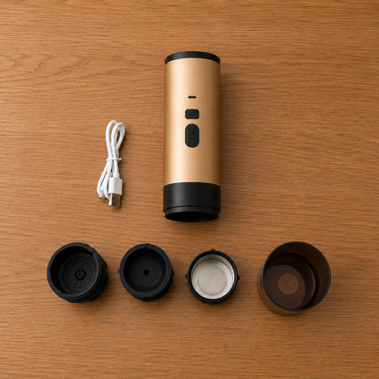 Cafetera Portátil OneShot™  3 en 1