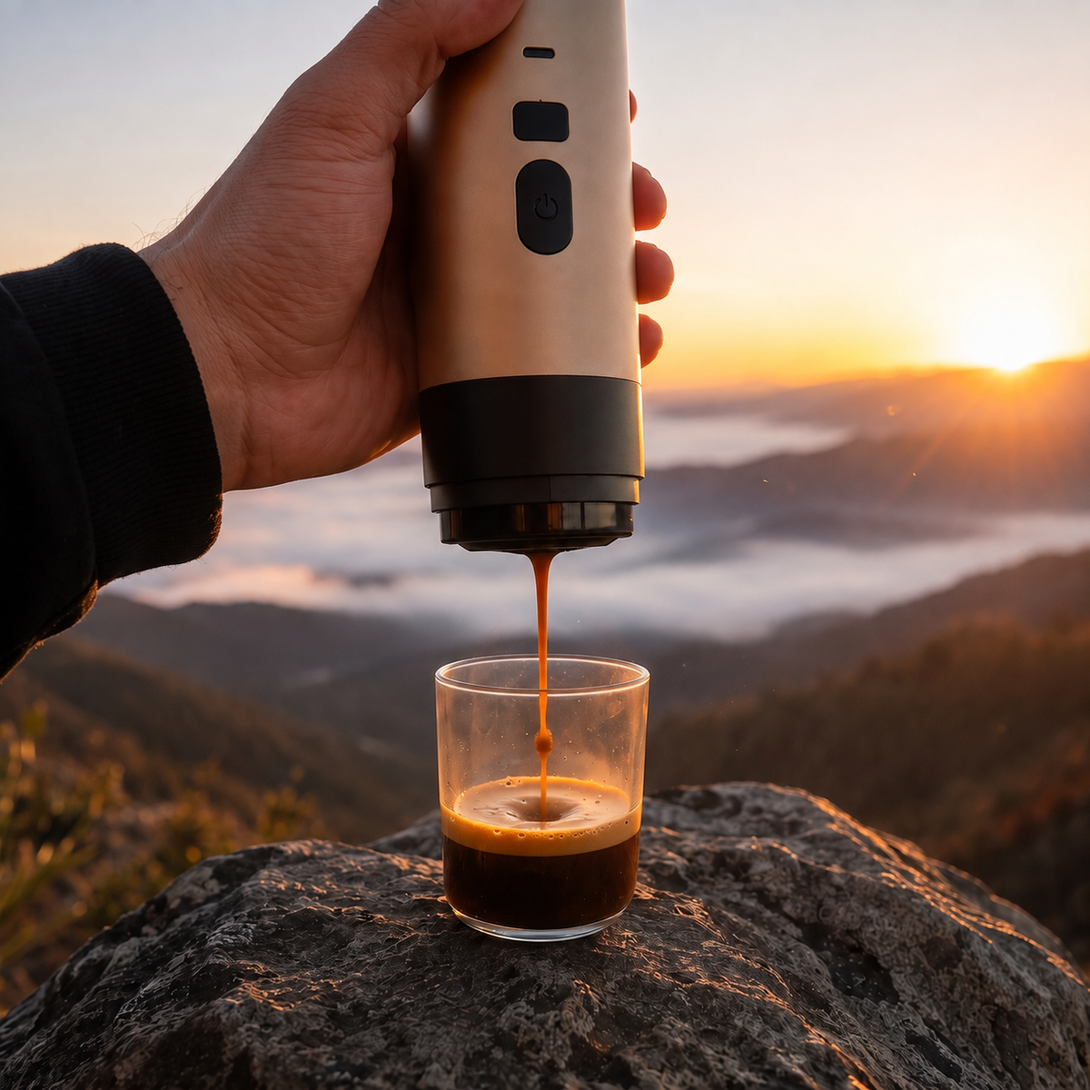 Cafetera Portátil OneShot™  3 en 1